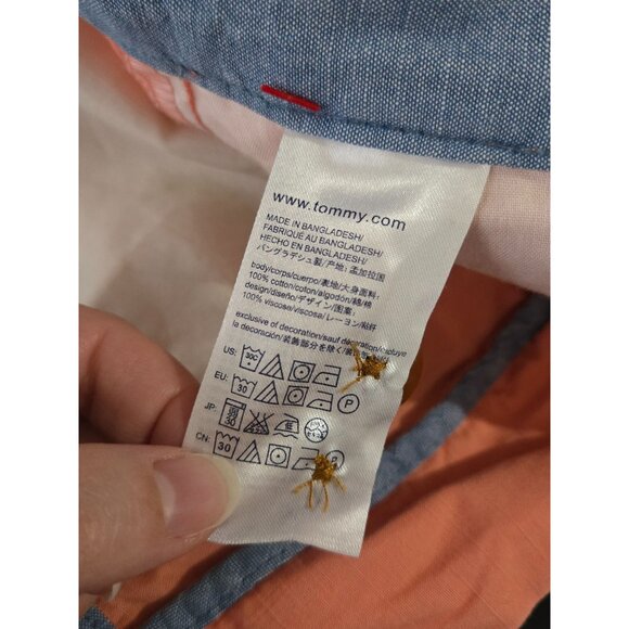 Tommy Hilfiger Mens Drink Embroidered Classic Fit Shorts Size 34 Preppy Vacation - Picture 10 of 12